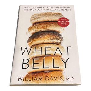 Wheat Belly William Davis MD HarperCollins White Trade PB USA Health Weight Loss